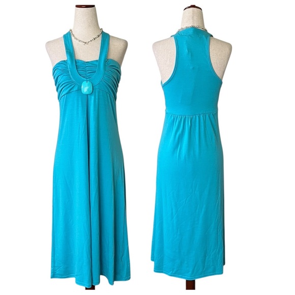 Tokyo Collection Aqua sundress - Picture 1 of 12